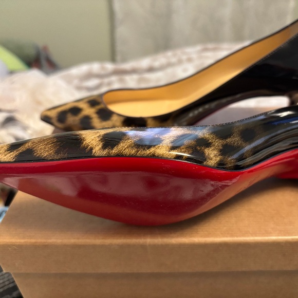 Christian Louboutin Shoes - Louboutin leopard mid heel